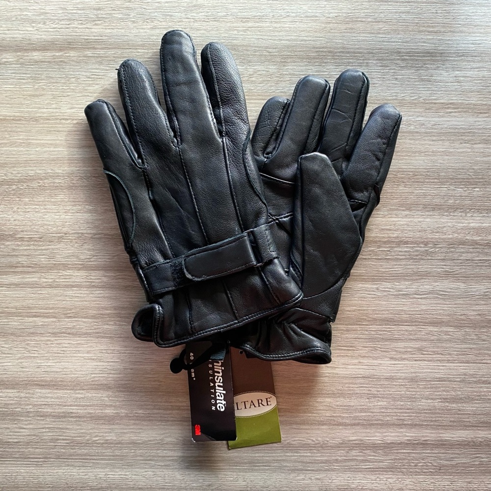 Mens leather gloves